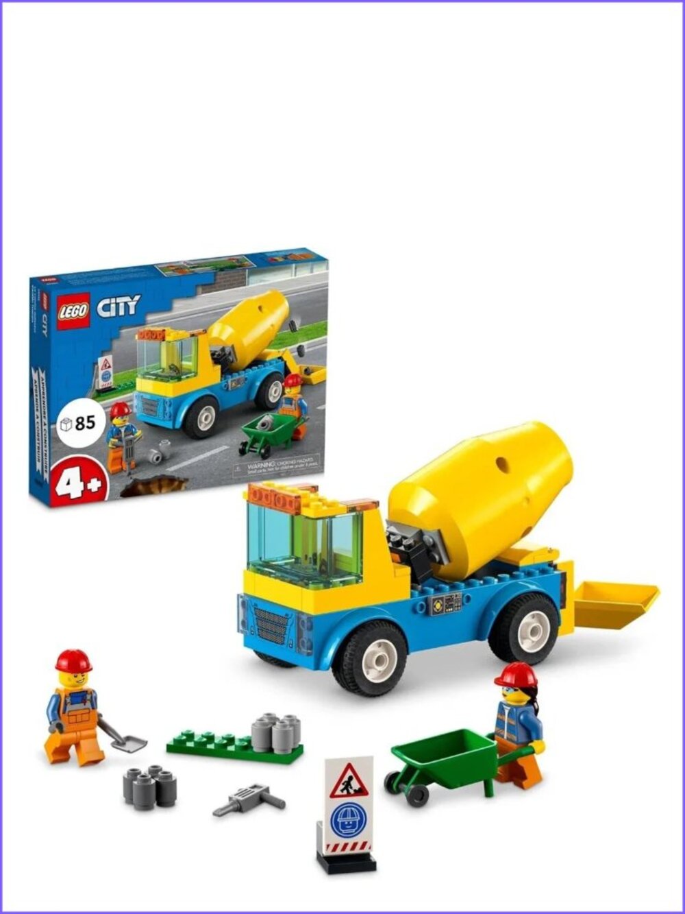 Lego City Cement Mixer Truck 60325   New In Box